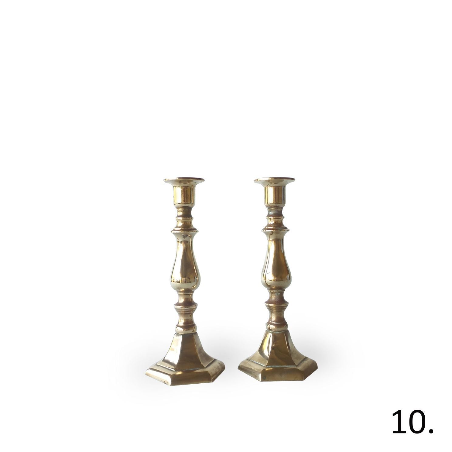 Antique Brass Candlesticks (Assorted)